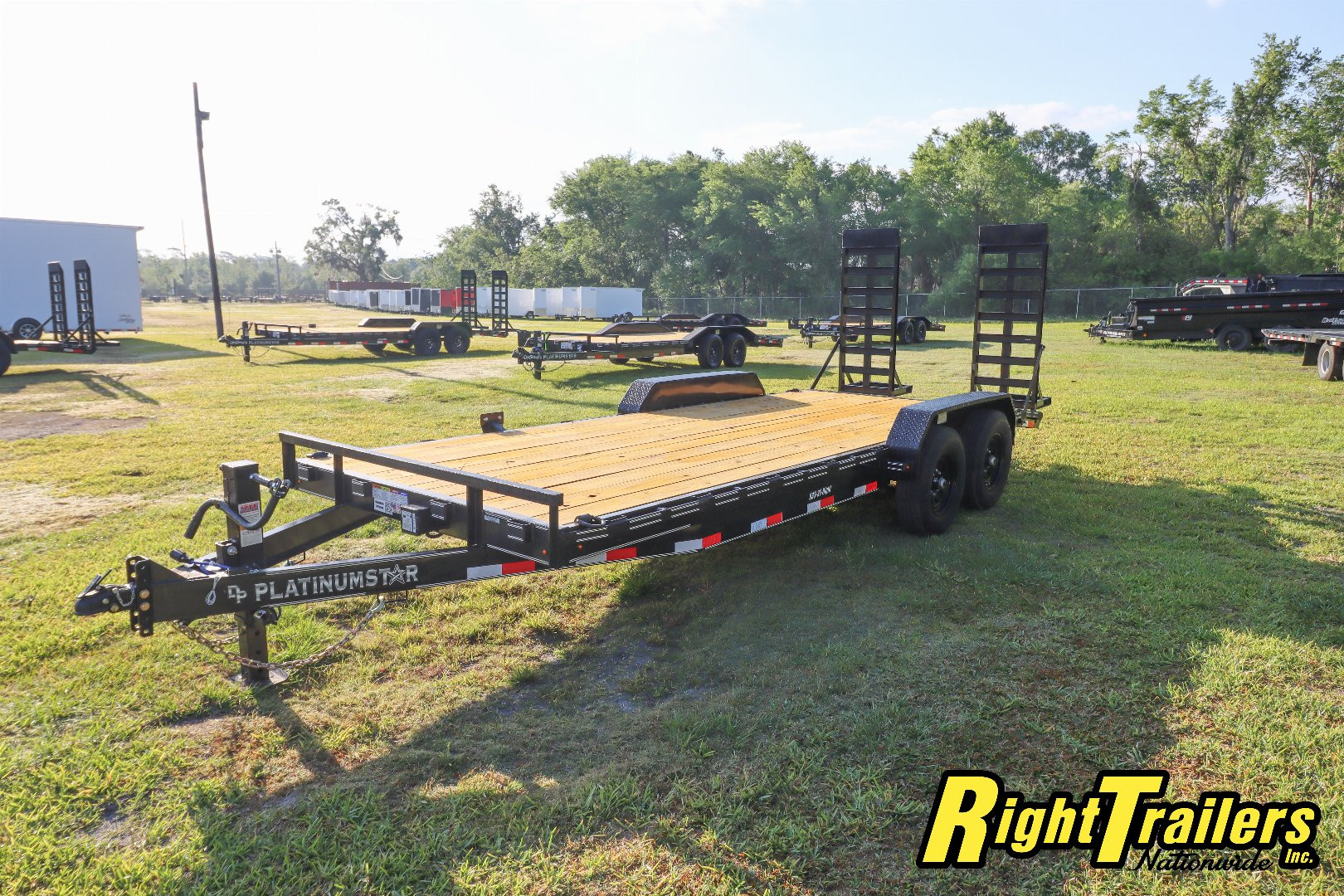 New 2025 7X20 DP Platinum Star Equipment Trailer