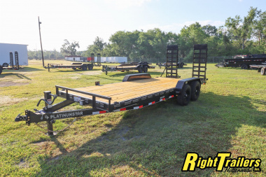 New 2025 7X20 DP Platinum Star Equipment Trailer