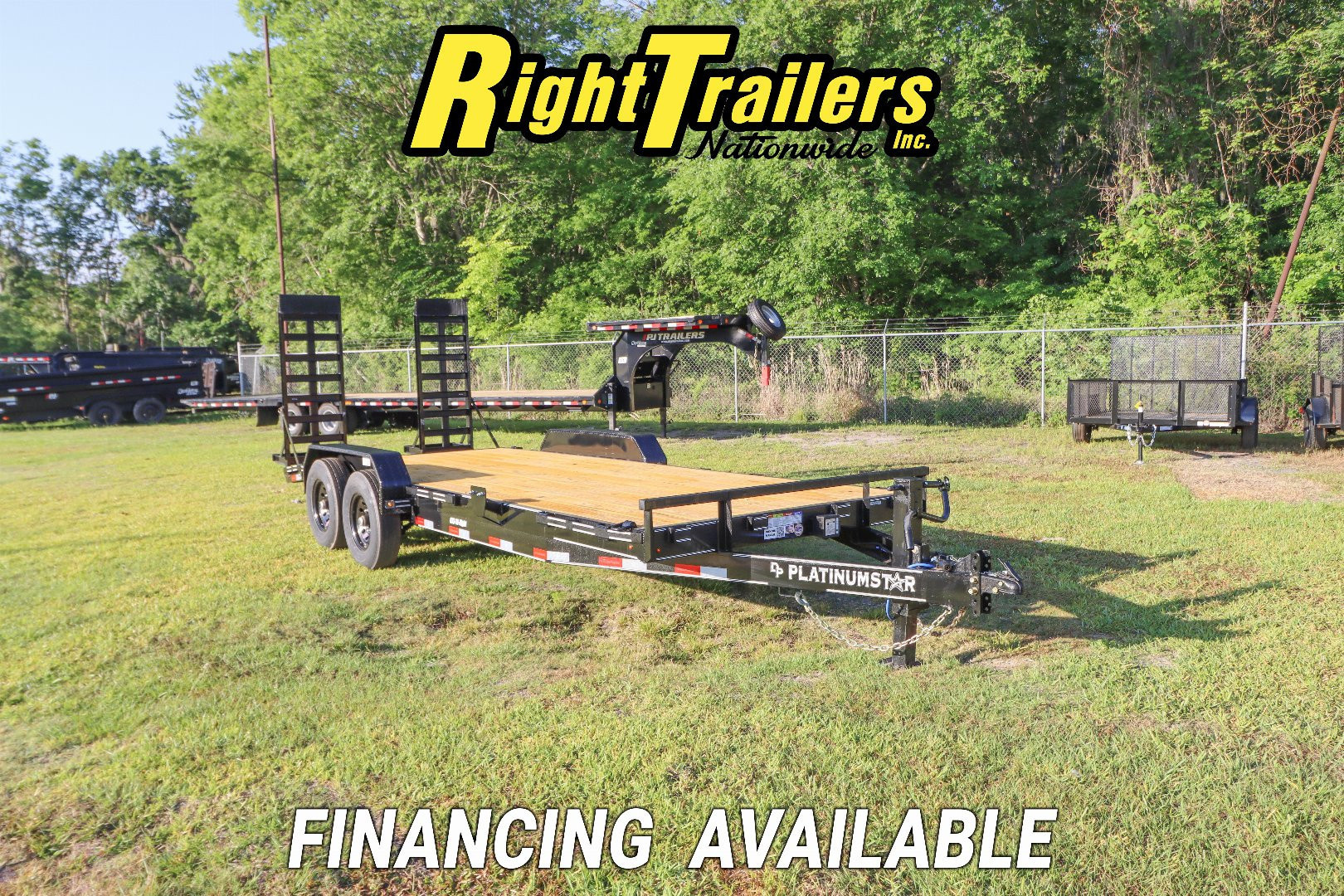 New 2025 7X20 DP Platinum Star Equipment Trailer