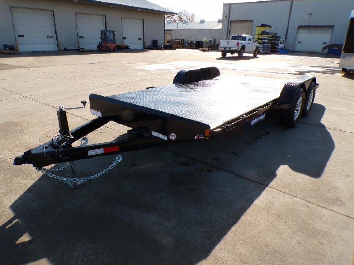 New 2023 Sure-Trac 7X18 STEEL DECK -10k Car Hauler - 891