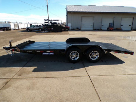 New 2023 Sure-Trac 7X18 STEEL DECK -10k Car Hauler - 891