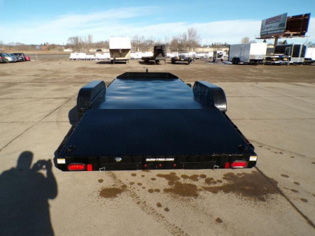 New 2023 Sure-Trac 7X18 STEEL DECK -10k Car Hauler - 891
