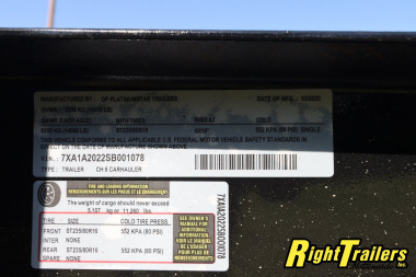 New 2025 8X20 DP Platinum Star BUGGY HAULER