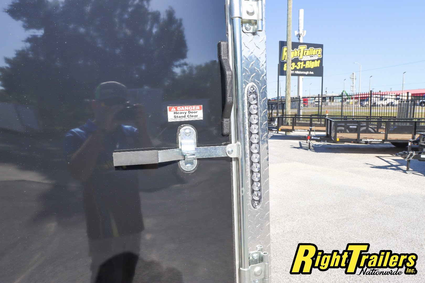 New 2025 7X16 Hook and Line CARGO TRAILER