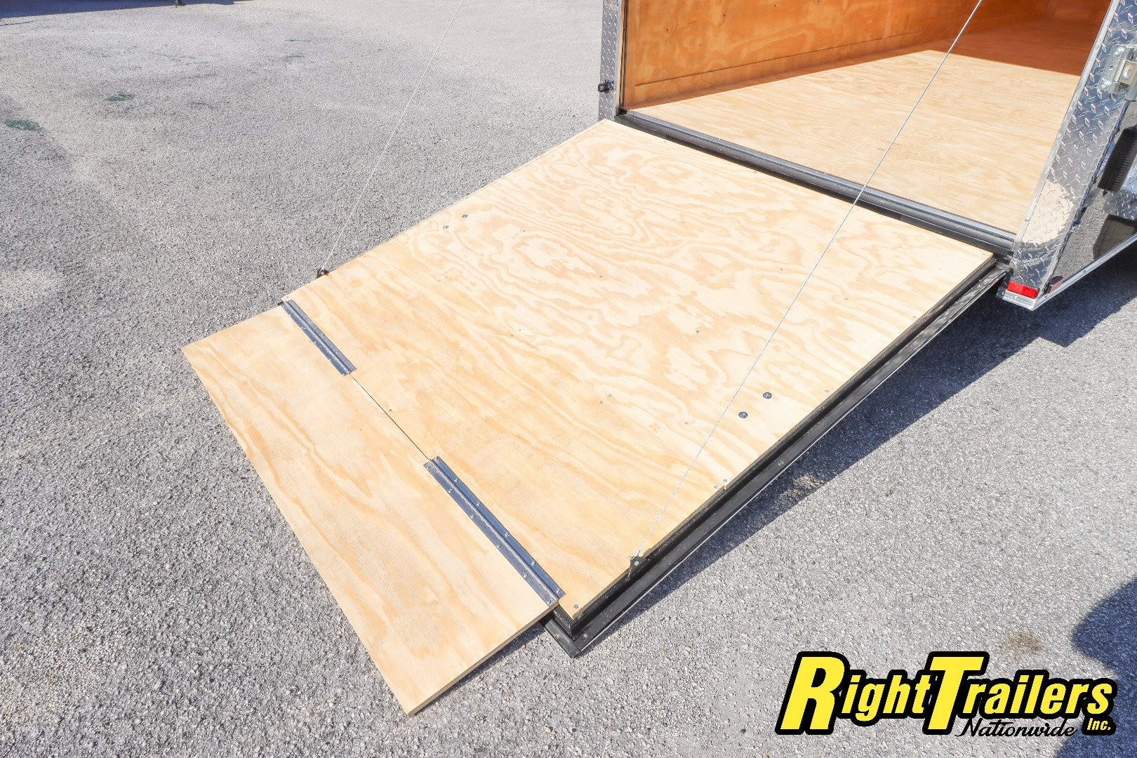 New 2025 7X16 Hook and Line CARGO TRAILER