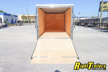 New 2025 7X16 Hook and Line CARGO TRAILER