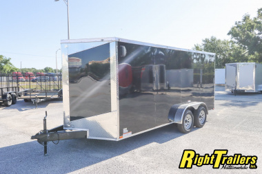 New 2025 7X16 Hook and Line CARGO TRAILER
