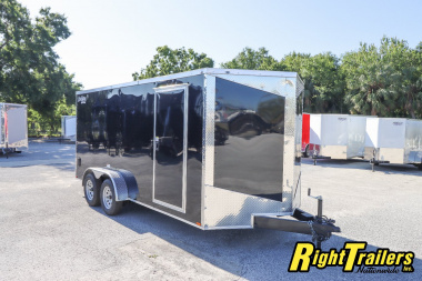New 2025 7X16 Hook and Line CARGO TRAILER