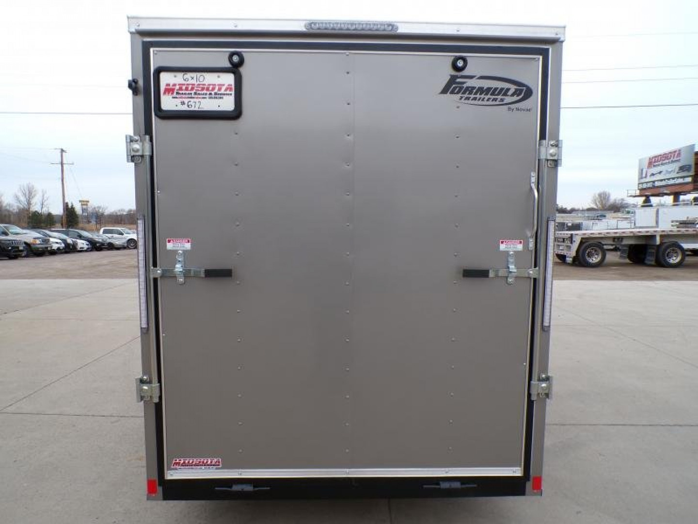 New 2025 Formula Traverse 6X10 Cargo / Enclosed Trailer - 672