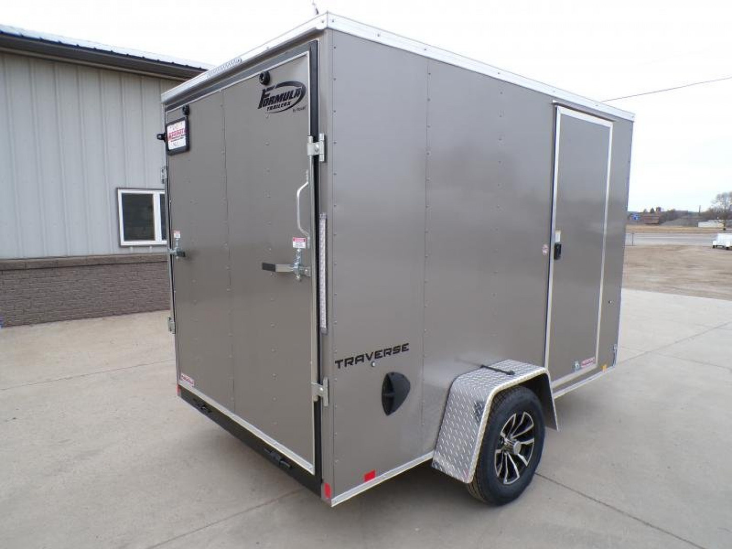 New 2025 Formula Traverse 6X10 Cargo / Enclosed Trailer - 672