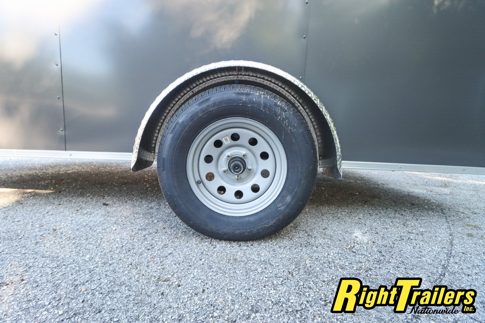 New 6X12 Hook and Line Cargo Trailer