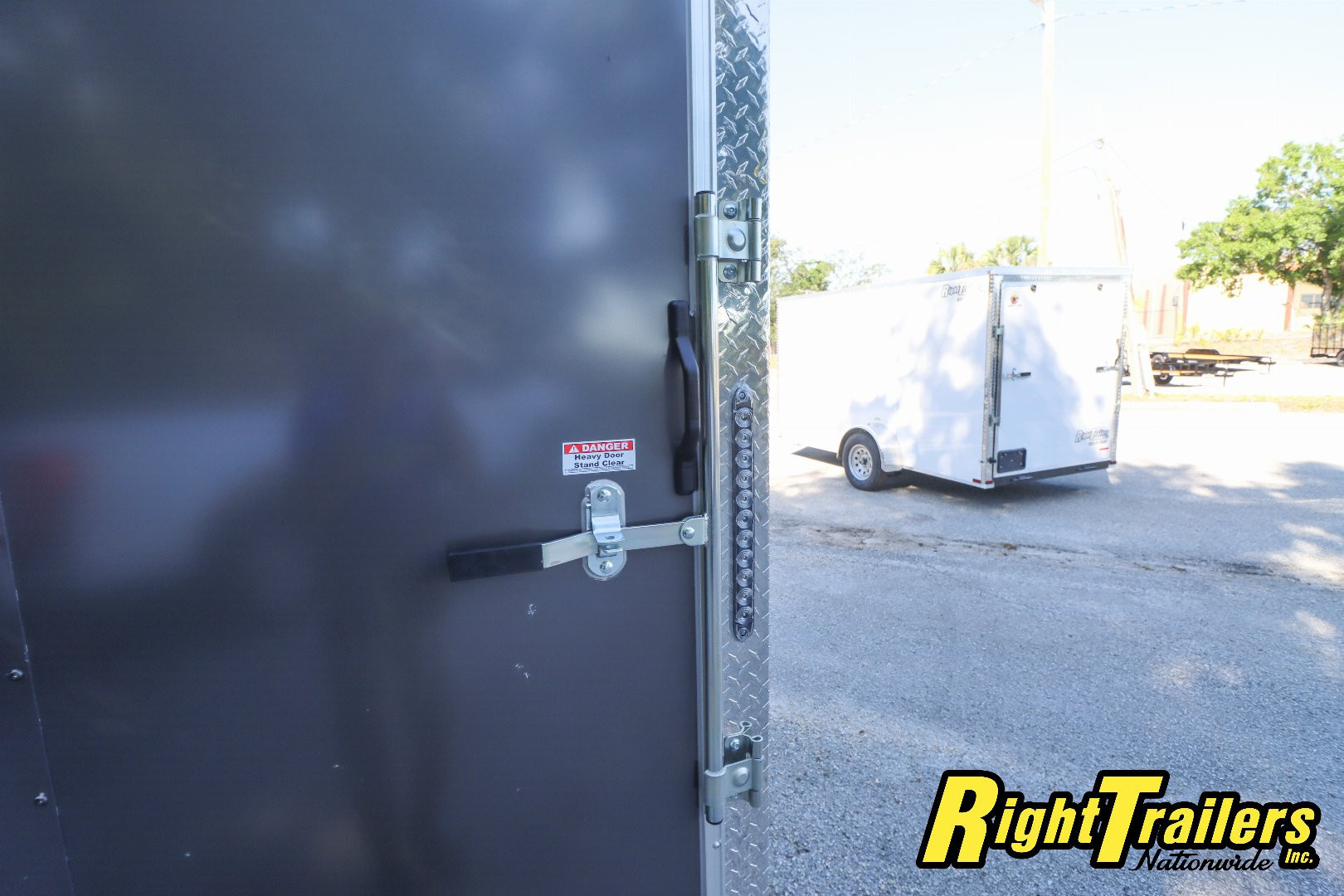 New 6X12 Hook and Line Cargo Trailer