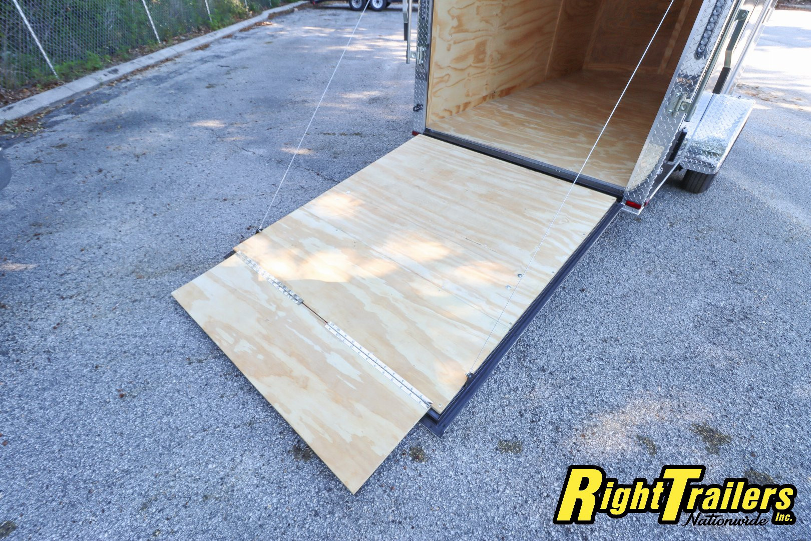 New 6X12 Hook and Line Cargo Trailer