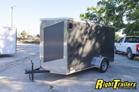 New 6X12 Hook and Line Cargo Trailer