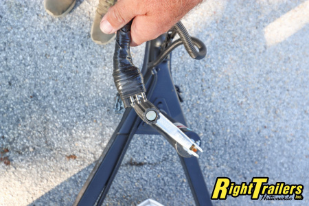 New 6X12 Hook and Line Cargo Trailer