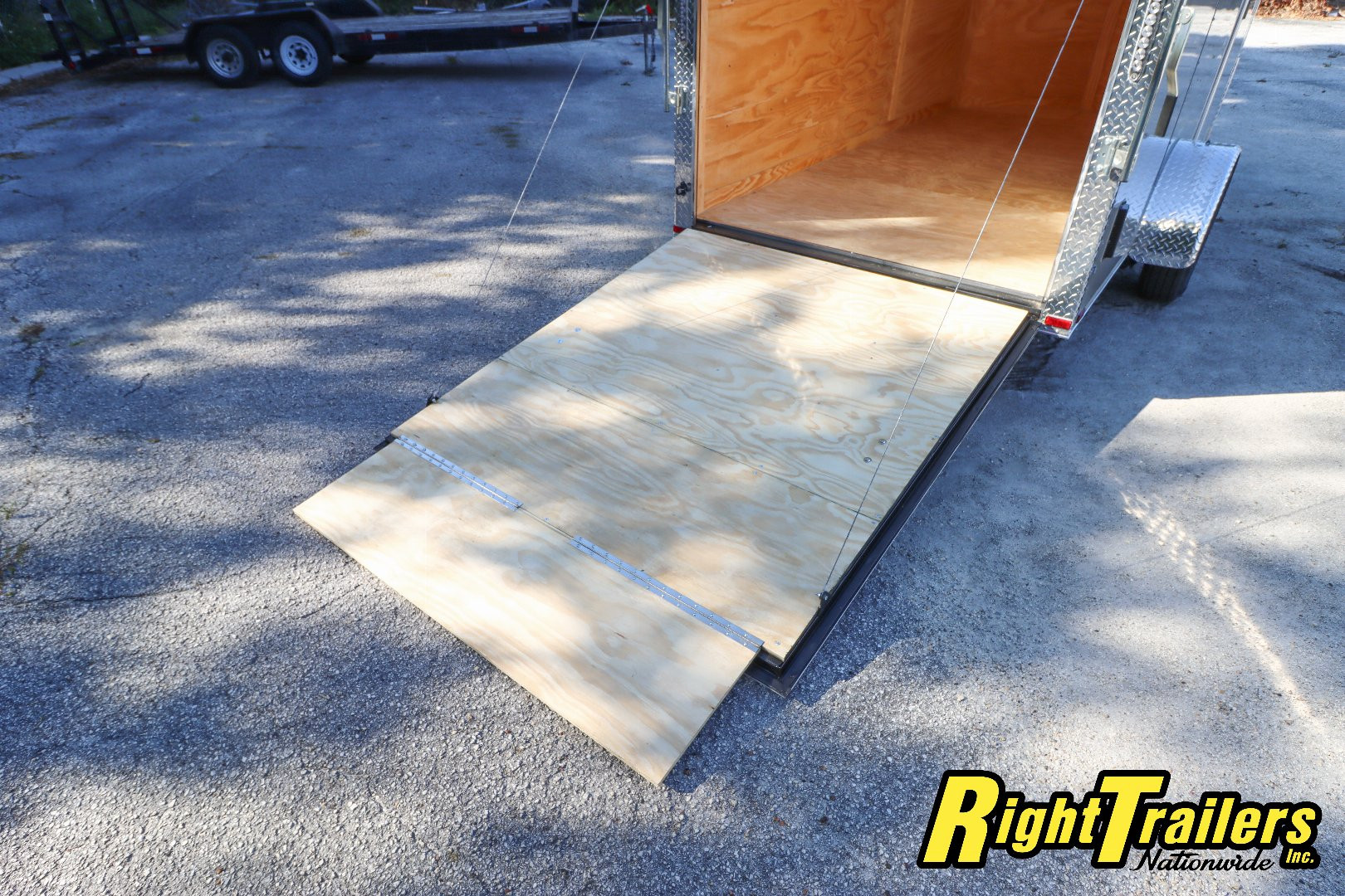 New 6X12 Hook and Line Cargo Trailer