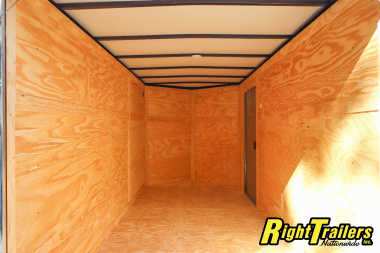 New 6X12 Hook and Line Cargo Trailer