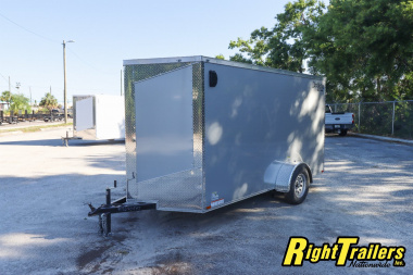 New 6X12 Hook and Line Cargo Trailer