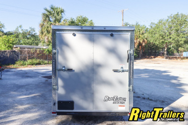 New 6X12 Hook and Line Cargo Trailer