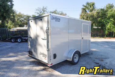 New 6X12 Hook and Line Cargo Trailer