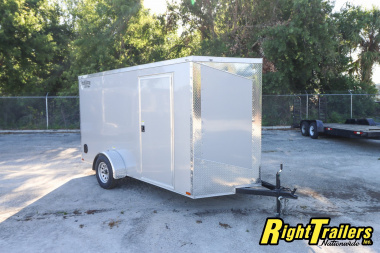 New 6X12 Hook and Line Cargo Trailer