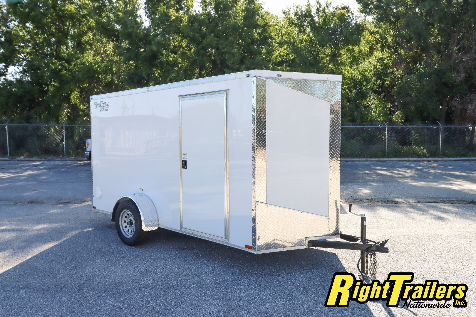 New 6X12 Hook and Line Cargo Trailer