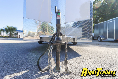 New 6X12 Hook and Line Cargo Trailer