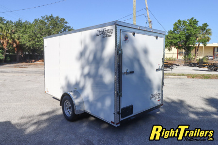 New 6X12 Hook and Line Cargo Trailer