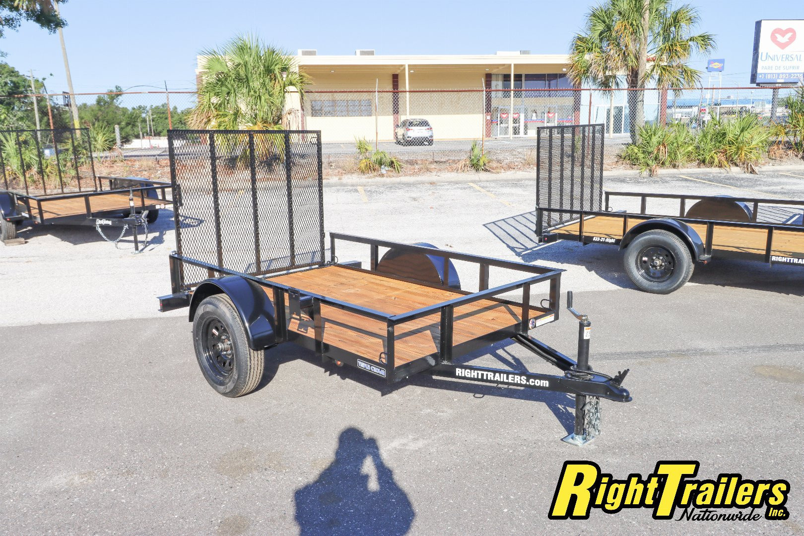 New 2025 5X8 Triple Crown Utility Trailer