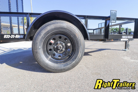 New 2025 5X8 Triple Crown Utility Trailer