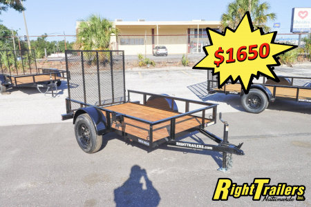 New 2025 5X8 Triple Crown Utility Trailer