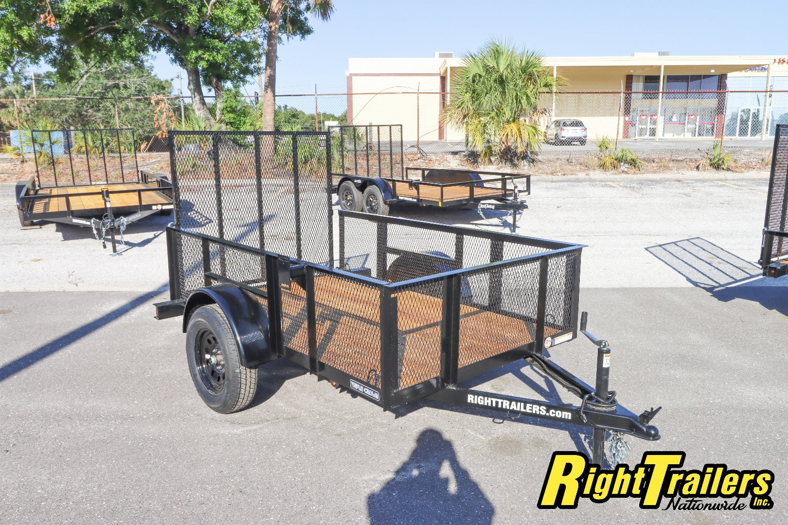 New 2025 5X8 Triple Crown Utility Trailer