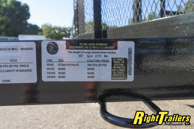 New 2025 5X8 Triple Crown Utility Trailer