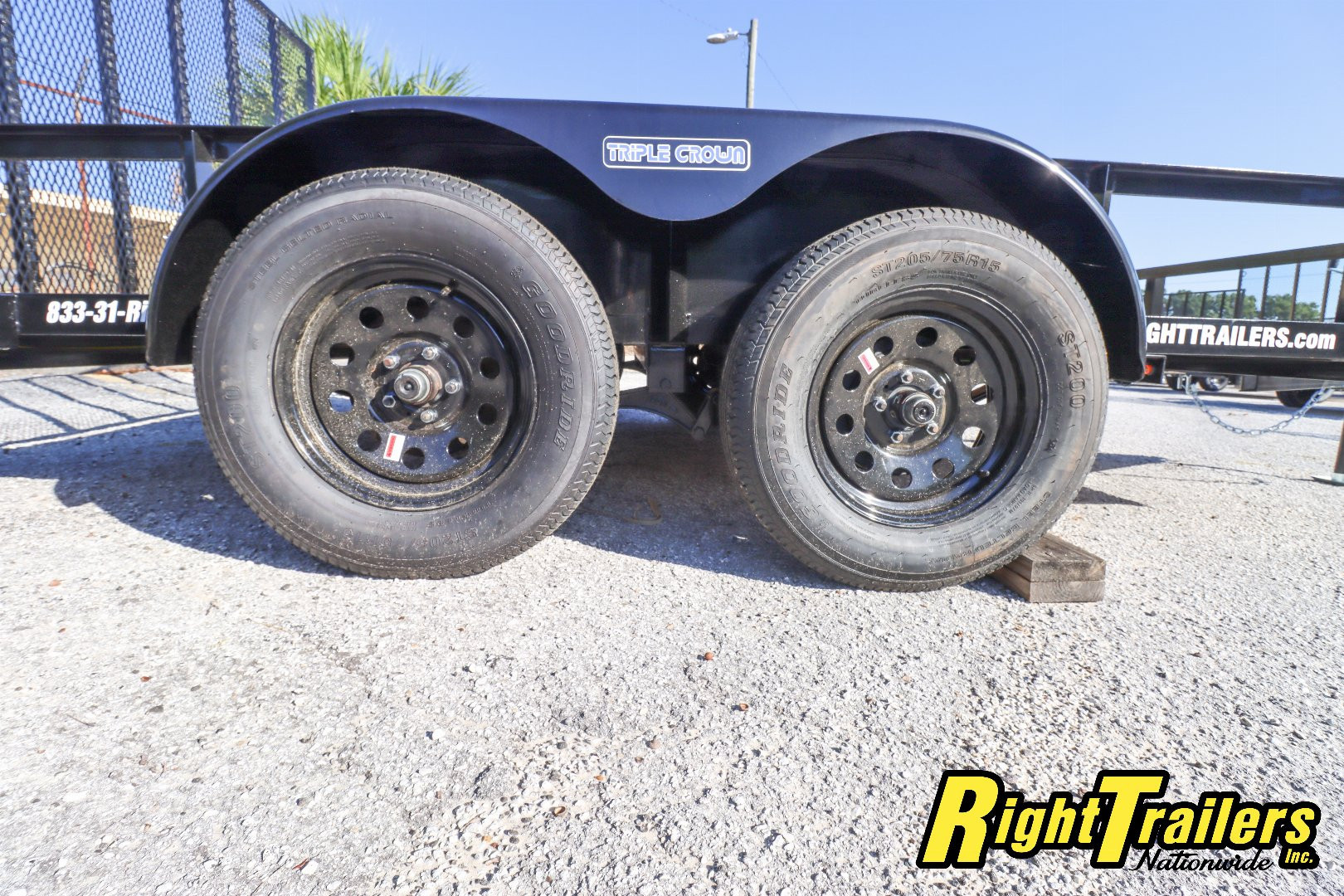 New 2025 6X12 Triple Crown Utility Trailer