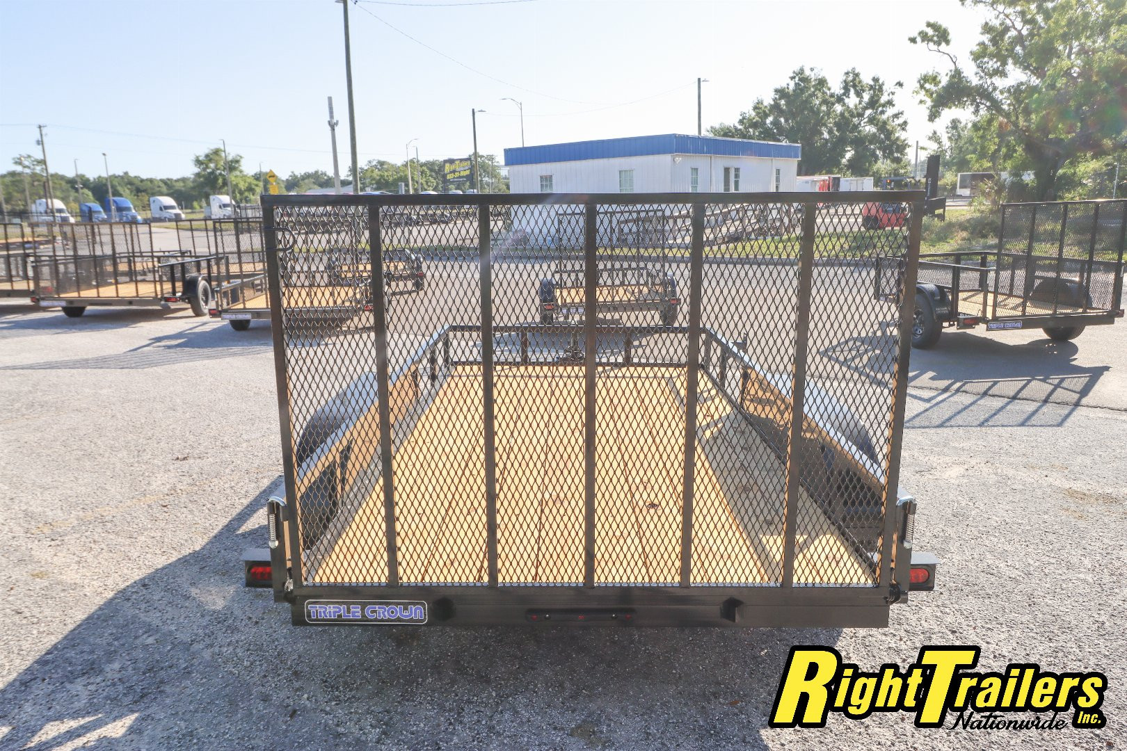 New 2025 6X12 Triple Crown Utility Trailer