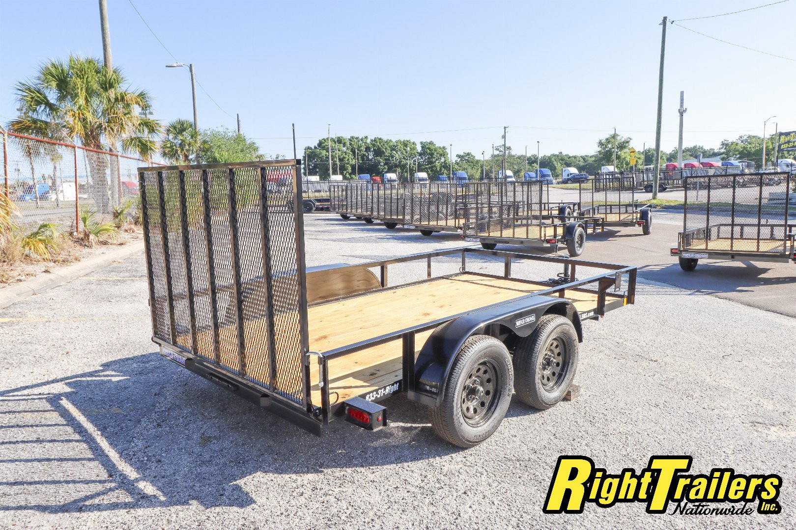 New 2025 6X12 Triple Crown Utility Trailer