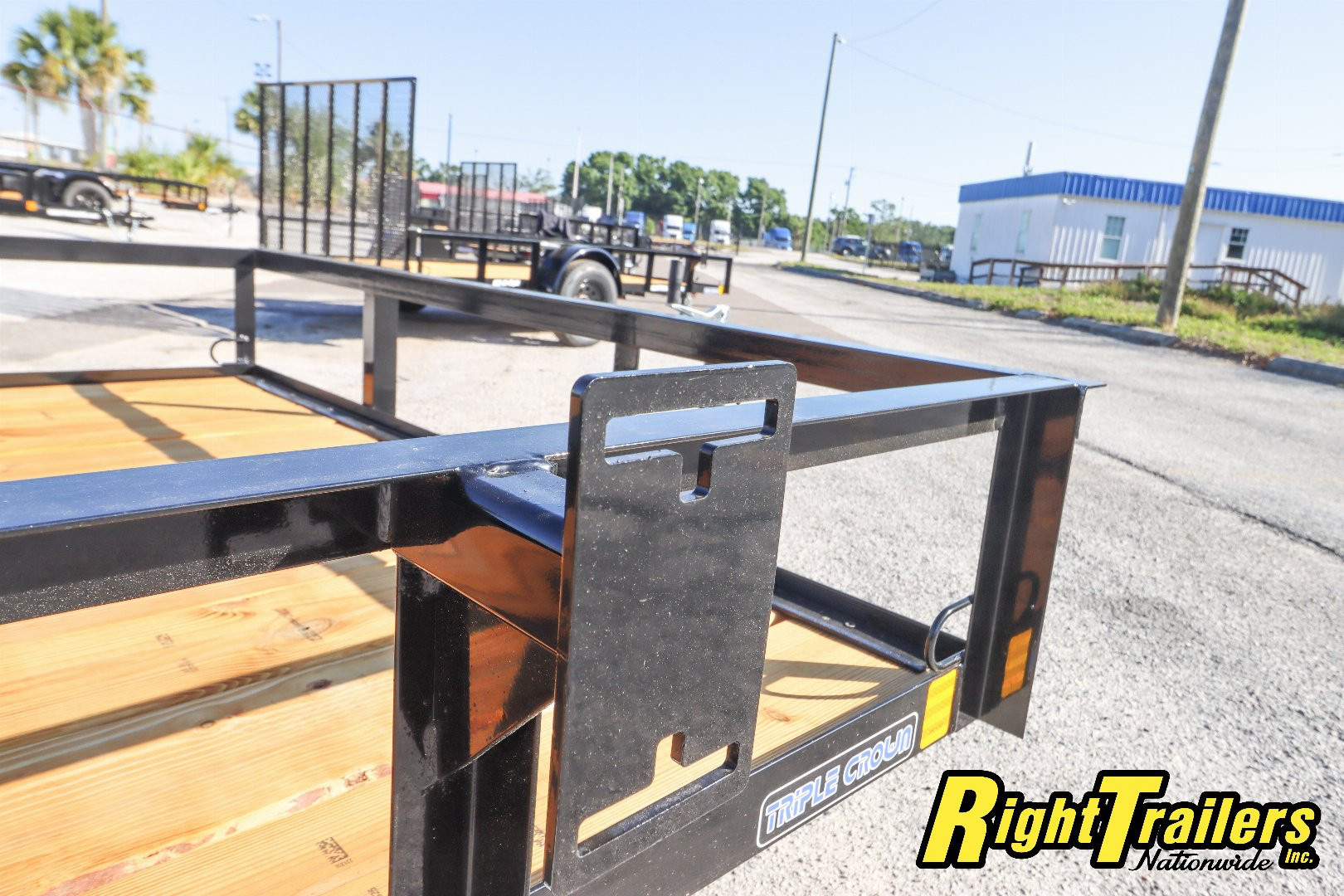 New 2025 6X12 Triple Crown Utility Trailer