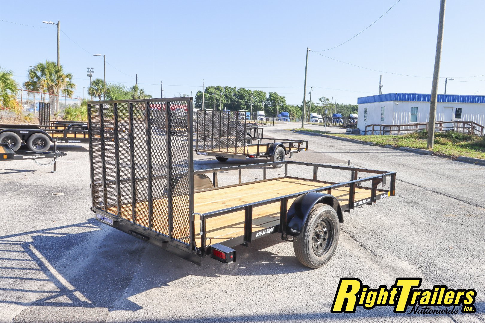 New 2025 6X12 Triple Crown Utility Trailer