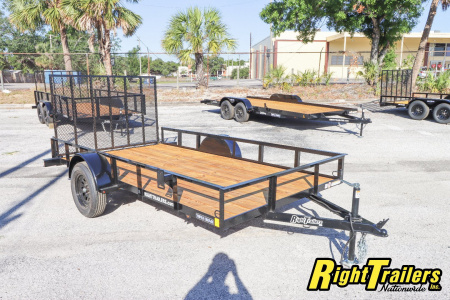 New 2025 6X12 Triple Crown Utility Trailer