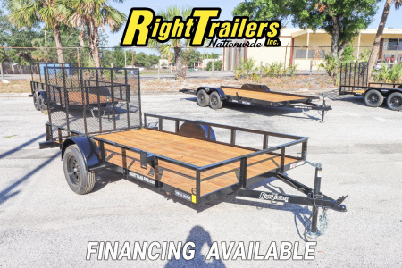 New 2025 6X12 Triple Crown Utility Trailer