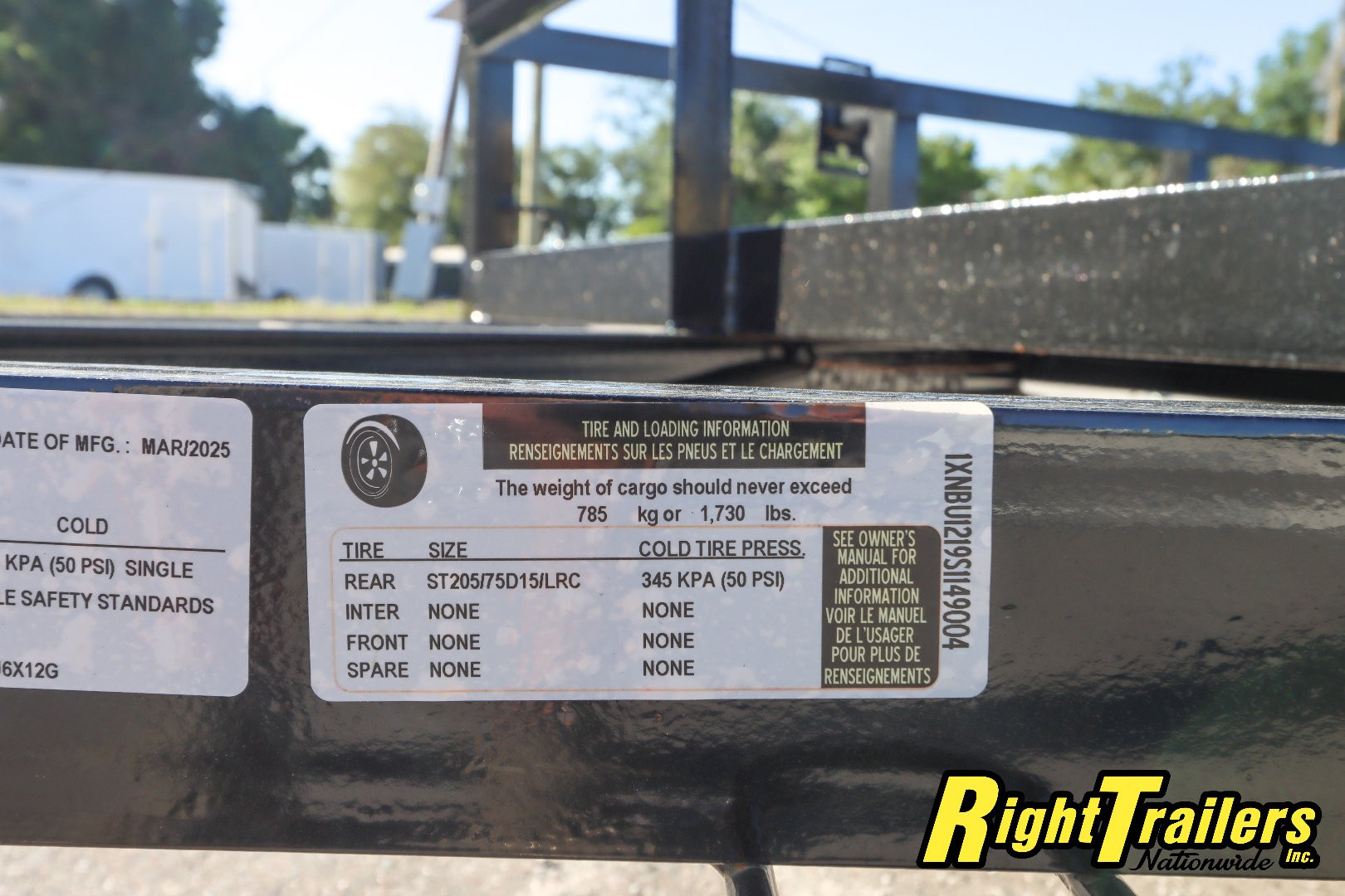 New 2025 6X12 Triple Crown Utility Trailer