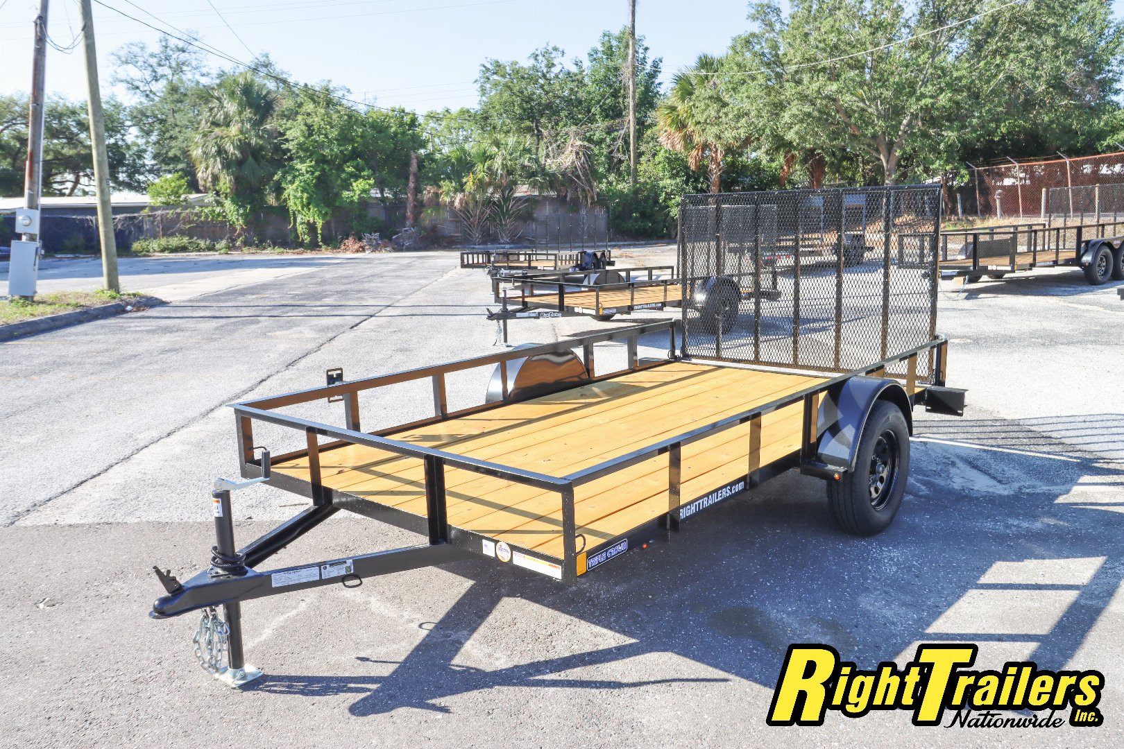New 2025 6X12 Triple Crown Utility Trailer