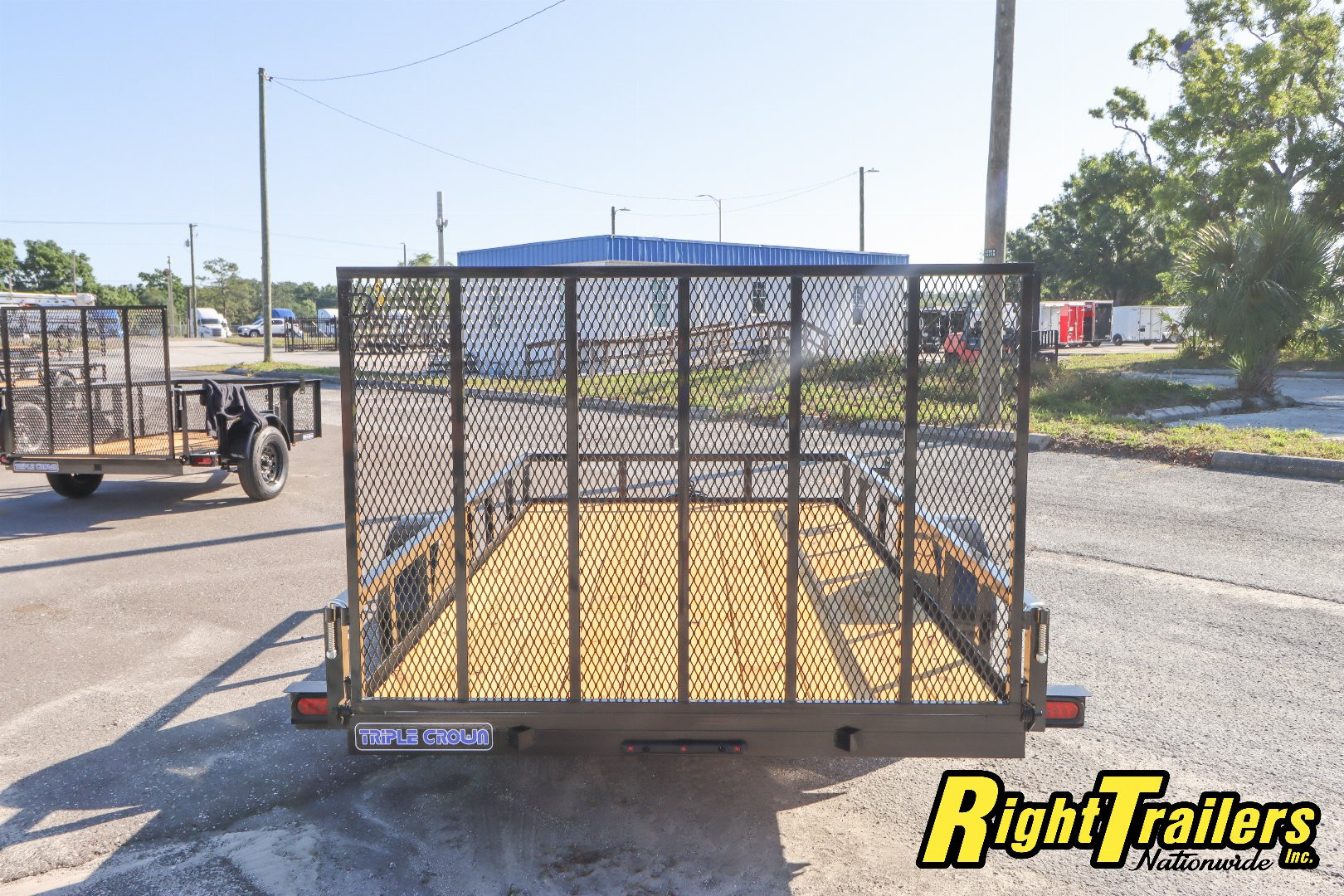 New 2025 6X12 Triple Crown Utility Trailer