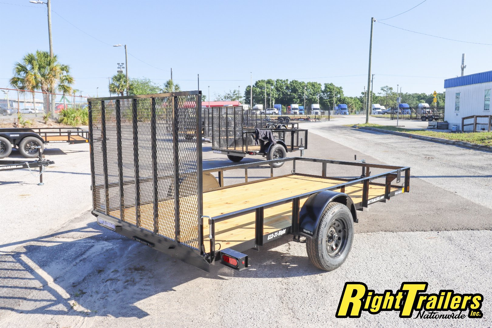 New 2025 6X12 Triple Crown Utility Trailer