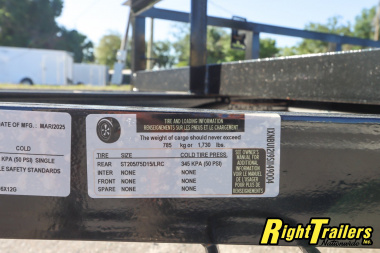 New 2025 6X12 Triple Crown Utility Trailer