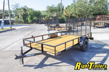 New 2025 6X12 Triple Crown Utility Trailer