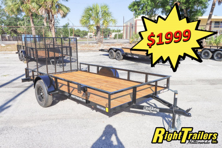 New 2025 6X12 Triple Crown Utility Trailer