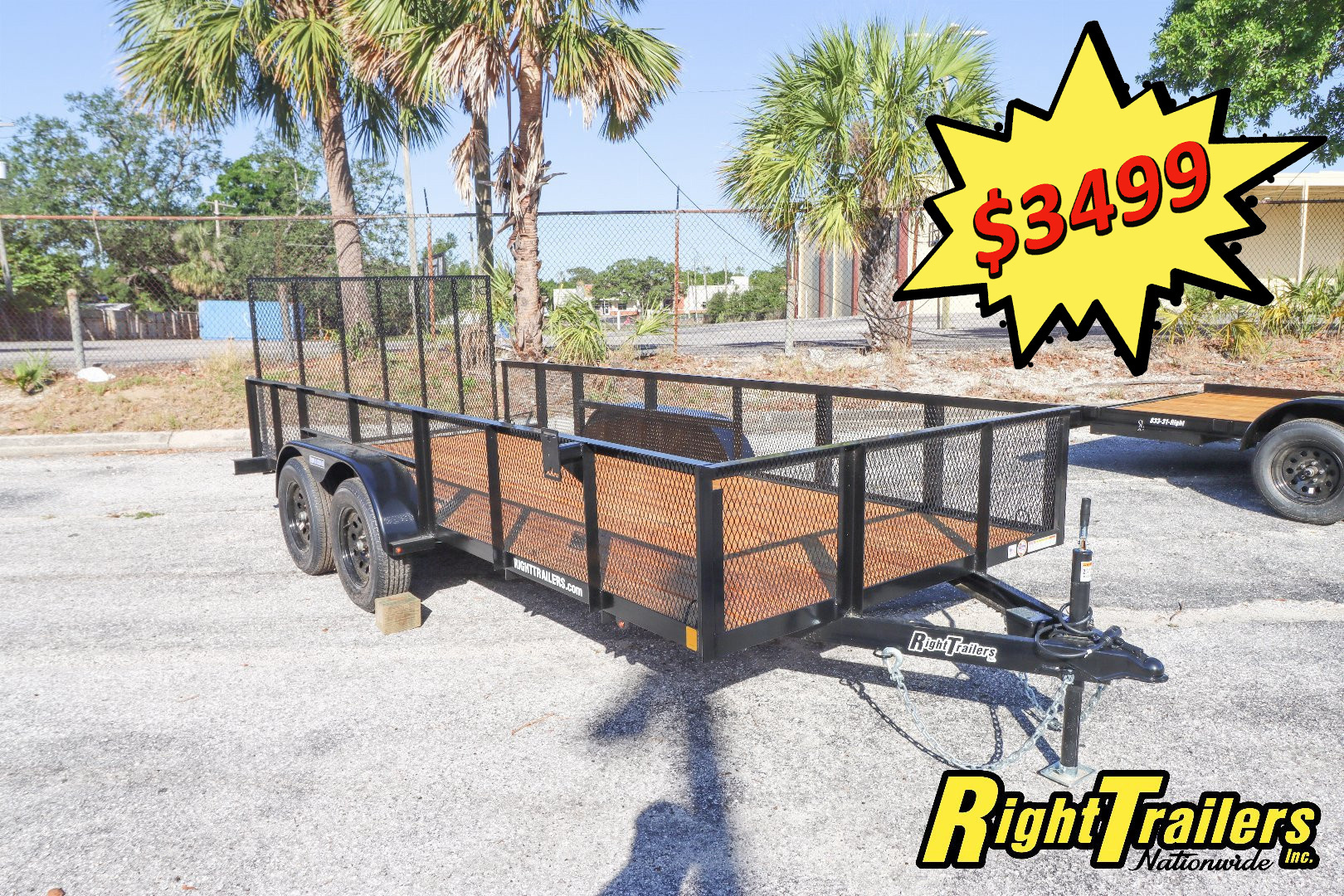 New 2025 6X16 Triple Crown Utility Trailer