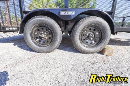 New 2025 6X16 Triple Crown Utility Trailer