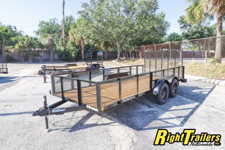 New 2025 6X16 Triple Crown Utility Trailer